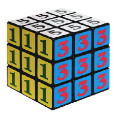 3x3 노벨 큐브 [숫자]